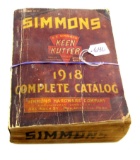 Simmons. 1918 store catalog