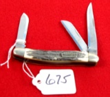 Pocket knife; 3 blade marked Craftsman