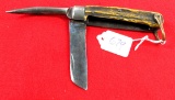 Walker & Mall; 1 blade knife & a marlin spike
