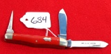 KK. pocket knife 3 blade; #738 45 1/4