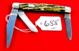 Simmons Hardware. pocket knife 3 blade