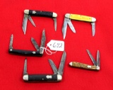 KK. 5 pocket knives