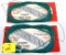 LOT: 2; NOS; DE; 50’; 45 lb. tarpon & tuna line on cards “Silver King”