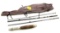 Simmons; 4 piece fishing rod in case