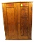 KK; oak tool cabinet; w/drawer; 8 1/4