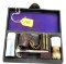 KK; razor set in case with; soap holder; strop; and shaving brush