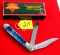 KK; pocket knife 2 blades; 4” Trapper; No. KK654BSB