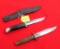 LOT: 1; Simmons; hunting knife in sheath; 1- KK; hunting knife