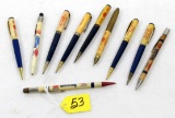 LOT: DE; mechanical & bullet pencils