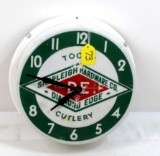 Shap/DE; round clock; 10” diameter