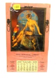 DE; calendar “Smith Mercantile Co.” Orient; Illinois; full pad 1930