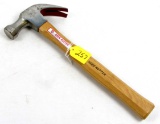 KK; NOS; claw hammer; paper label; original handle; 16 oz.