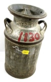 Shapleigh cream can w/lid