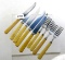 Lot Of 9, Win. 5 Knives, 4 Forks No. W8500