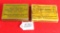 Lot Of 2- Win. No. 4 Marked W,leader Metal Lined & Pigeon Paper Shot Shells, Full, Win No. 4 Primers