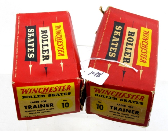 Lot Of Win. 2, Nib, Roller Skates Trainer No. 10