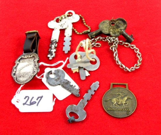 Lot Of Win. Watch Fobs, Keys