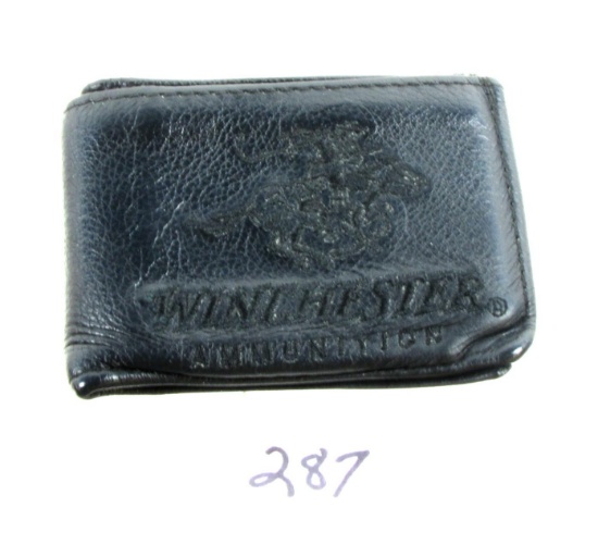 Win. Leather Win. Ammo Billfold