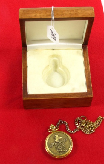Phillip Crower Collectable Series, Pocket Watch In Wood Box