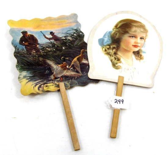 Lot Of Win. Fan's, W.C. Hinkle, Halstead, Kan., The Win/store, Peck's Hardware, Port Jervis, N.y.