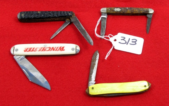 Lot Of 4 - Win. Pocket Knives