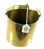 Brass Bucket, With Brass Scales, Marked Winchester Bushel