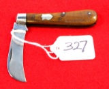 Win. Pocket Knife, Single Blade, Baby Pruning, No. 1633