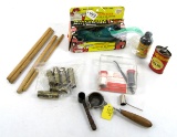 Lot Of Win. Shooting Glasses, Win. Gun Oil , Antique Bullet Mold, Win. Brass Shot Shells Empty, Win.