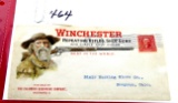 Win. Envelope, With Mountain Man & Rifle, Nice Color