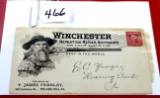 Win. Envelope, With Mountain Man & Rifle