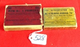 Lot Of 2- Win. No. 4 Primers, Partialbox,win. No 4 Primers Marked 