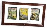 Win. Framed Win. Advertising. 22 Caliber Rifles, Shot Gun Shells, High Power Rifles