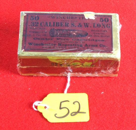 Win. .32 Caliber S. & W. Long, Full, 2 Piece Box