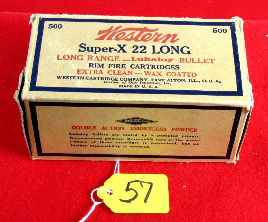 Western, Super-x- 22 Long, Full Brick