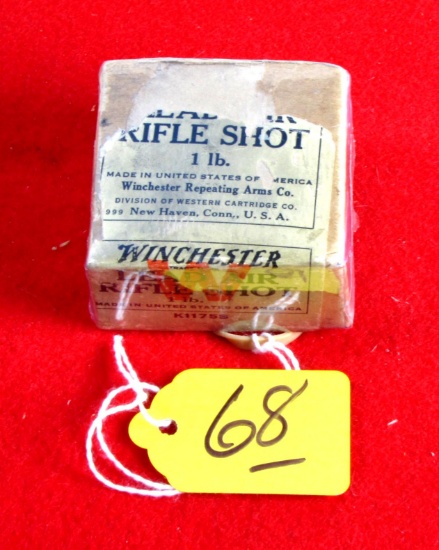 Win. Specially Selected, Lead Air Rifle Shot, 1 Lb. Full, Sealed Box