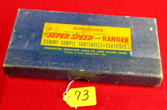 Win. Super Speed & Ranger, Dummy Sample Shot Shells, & Cartridges