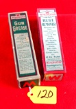 Lot Of Won, Green Box. Win. Gun Grease, Box Of Win. Rust Remover, Full Box's, Mint