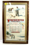 Win. Framed, 1901 Calendar, 