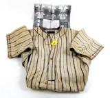 Win. Baseball Shirt, With, Win. Tag In Collar, Picture From 1922 Win. Spring Athletic Goods Catalog