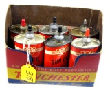 Win. Counter Display With 6 Cans Of Win. Gun Oil