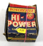 Win. Box, Hi- Power Flashlight Batteries, Has 8, Batteries Inside, Box Is Rough