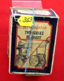 Win. Nos. Twin-service Headlight No. 79124, Box Rough