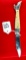 Simmons Hard. Co. One Blade Lady Shoe Large Pocket Knife And Opener W/bone Handle (4 5/8