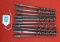 Winchester Auger Bits Lot Of 10