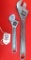 Lot Of 2; Shapleigh Kk Adjustable Wrenches