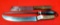 Lot Of 3 Ec Simmons Kk Butcher Knives (2) And Sharpening Steel