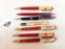 Lot Of 7; Keen Kutter Advertising Pencils And Pens