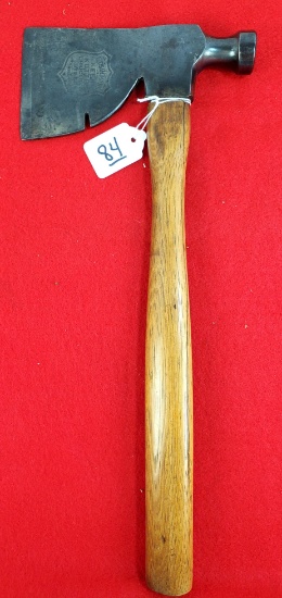 Simmons/keen Kutter "old Shield Logo" Half Hatchet W/bell Poll (extremely Hard To Find)