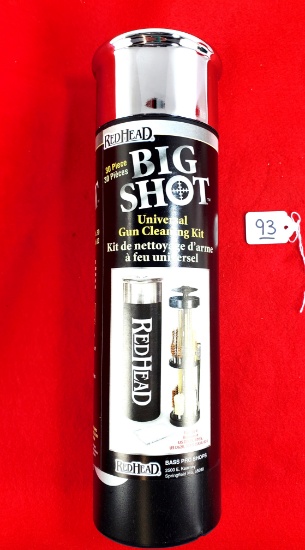 30 Pcs "big Shot" Shell Gun Cleaning Set (nos) Never Used