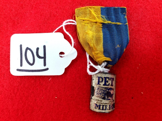 Pet Mild Pendant-marked 400% Club Blue And Yellow